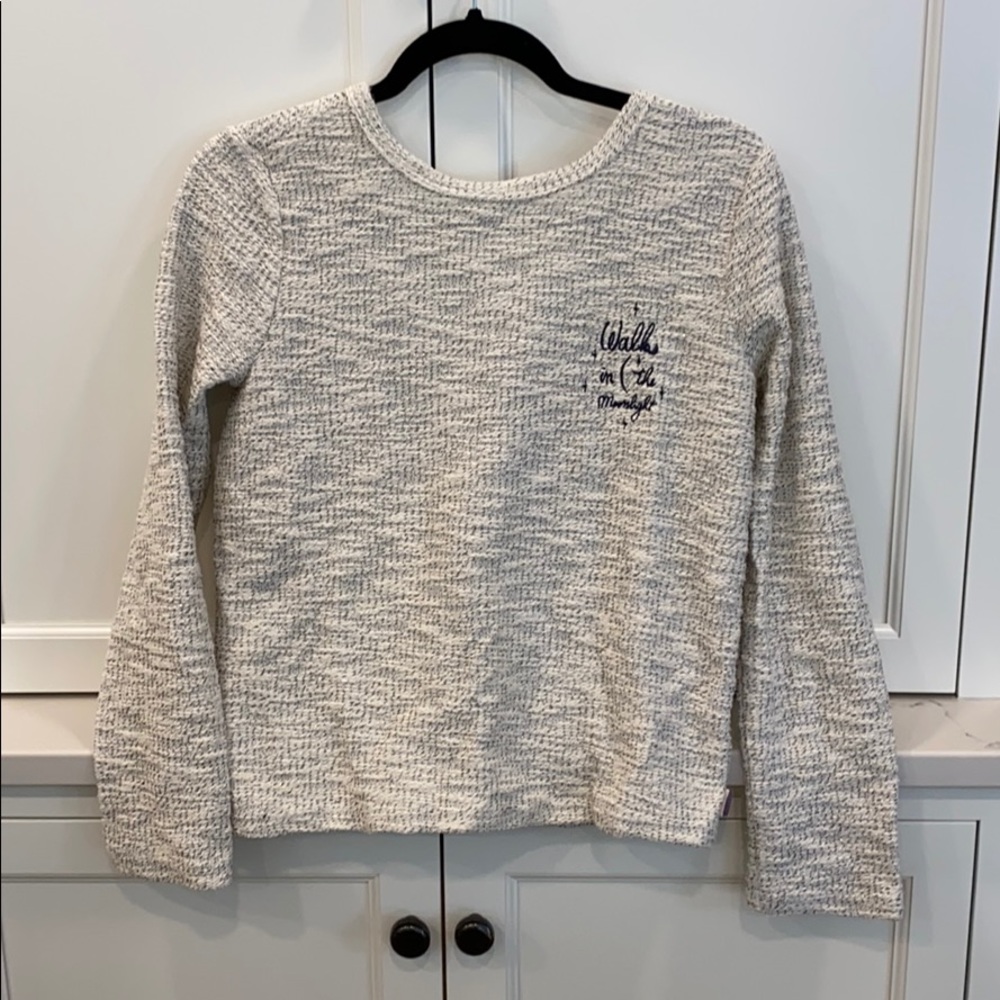 Roxy long sleeve top - laced up back